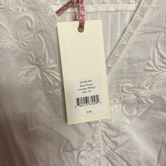 LoveShackFancy Rena Dress in Antique White NWT - Picture 7 of 10